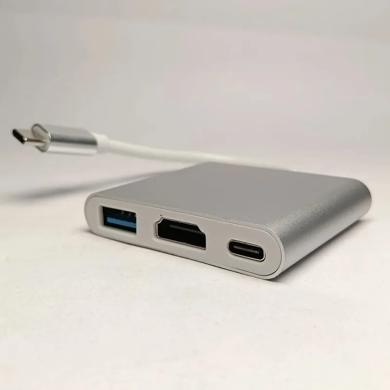 Type C To Hdmi 3 In 1 Adapter