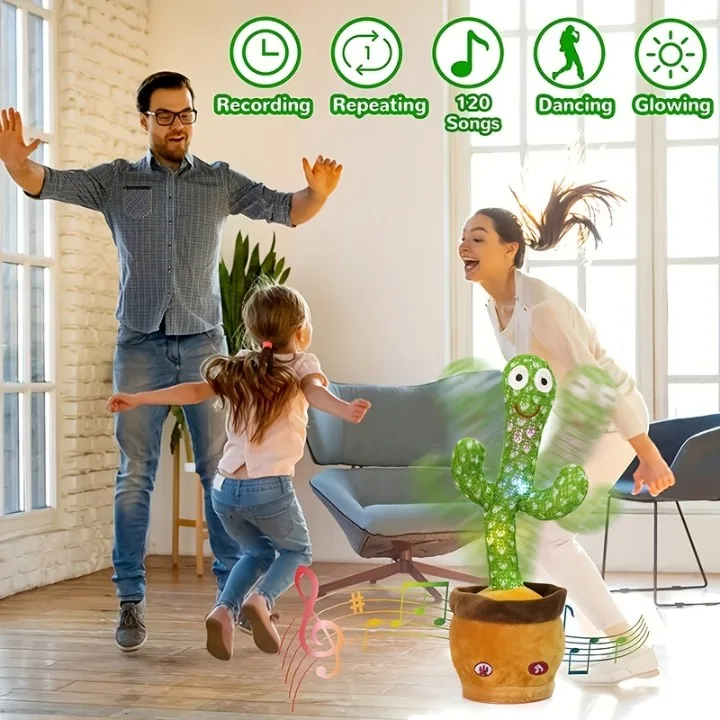Cactus Voice Repeat Toy