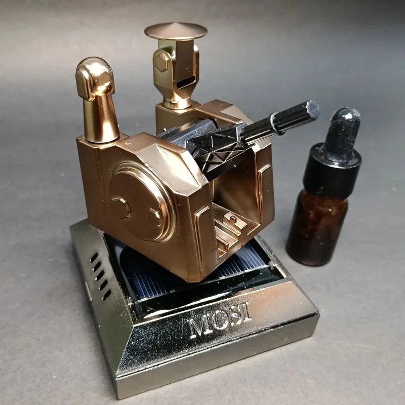 Tank Solar Car Air Freshener