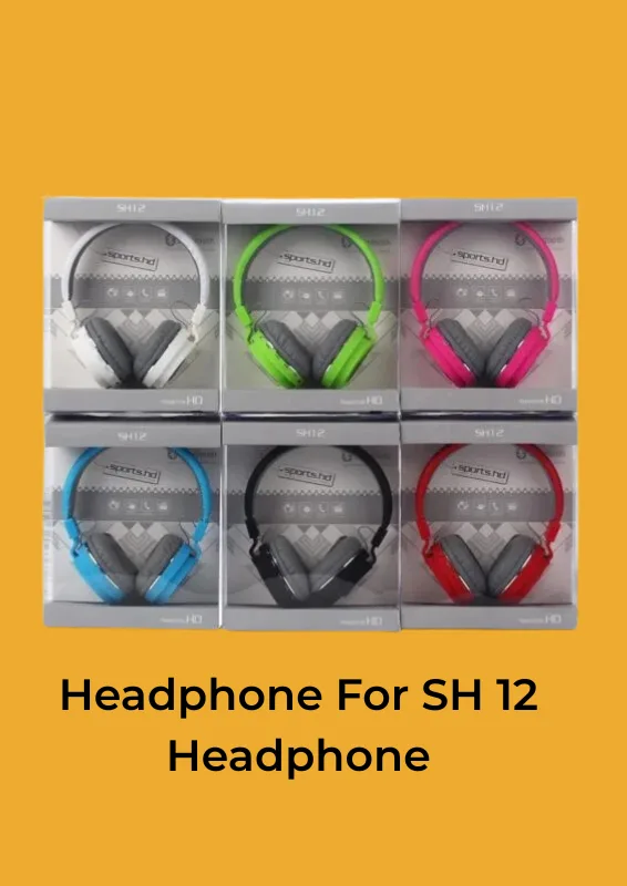 Headphone For SH 12 Headphone