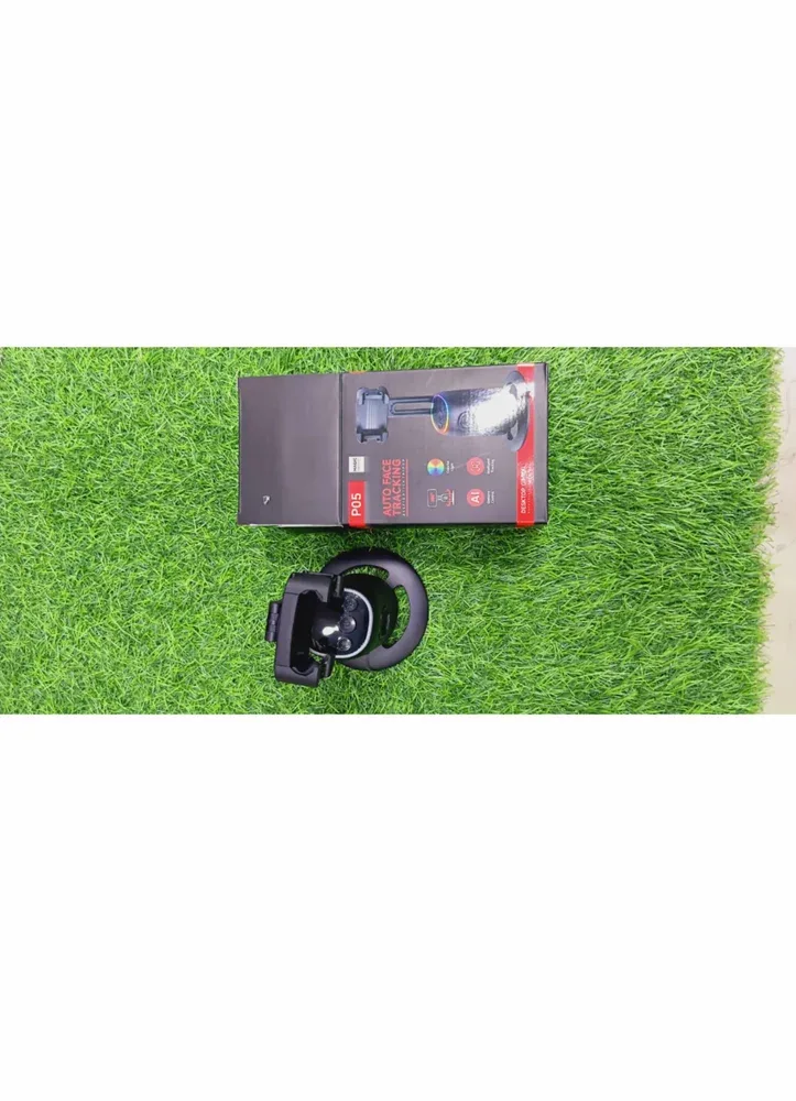 P05 FACE TRACKING GIMBLE WITH RGB LIGHT(AUTO FACE DETECTION)