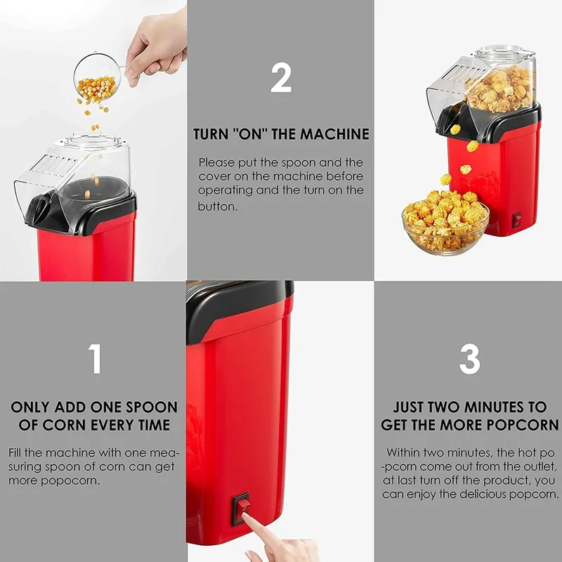 Mini Electric Popcorn Maker