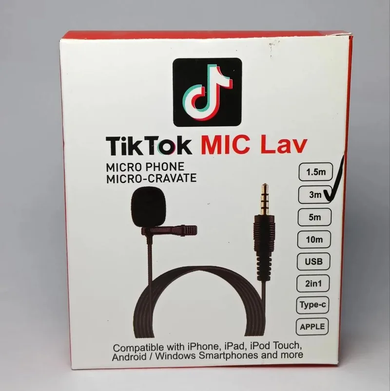 3 Meter Wired Collar Microphone