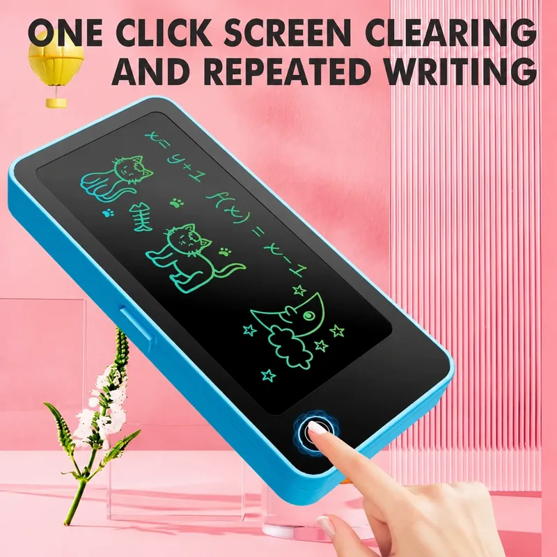 Geometry Box with LCD Writing pad for Kids