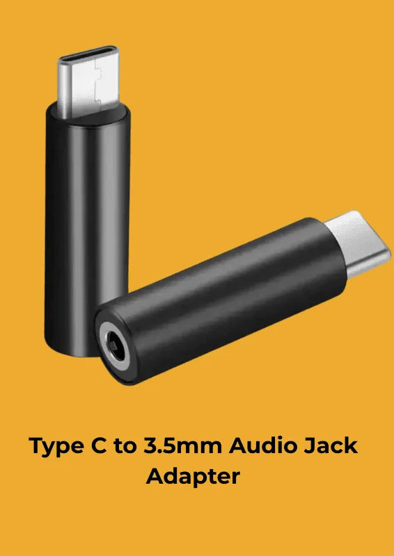 Type C to 3.5mm Audio Jack Adapter