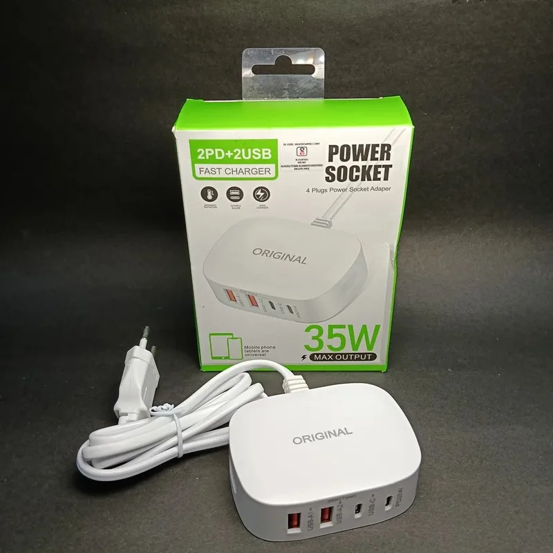 2PD 2USB Power Socket