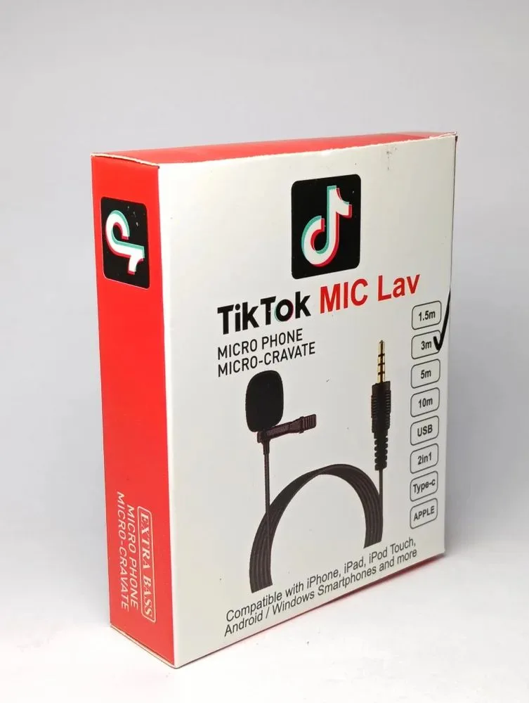 3 Meter Wired Collar Microphone