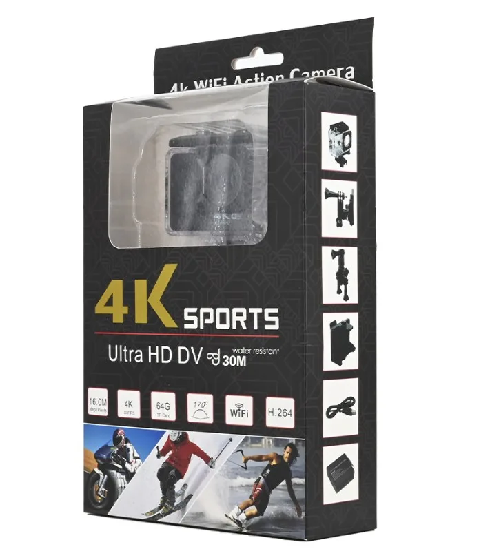 4K Ultra HD Wifi Sports Action Camera