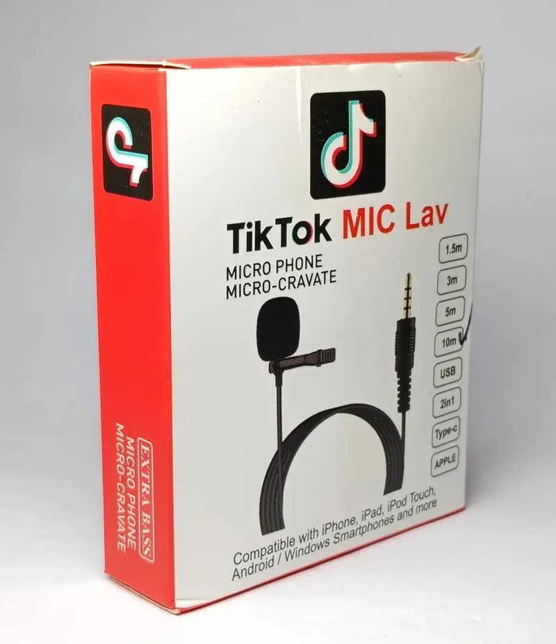 10 Meter Wired Collar Mic