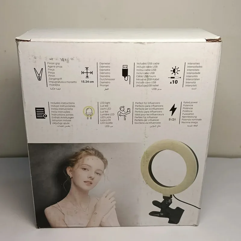 QX16T 6 Inch Ringlight