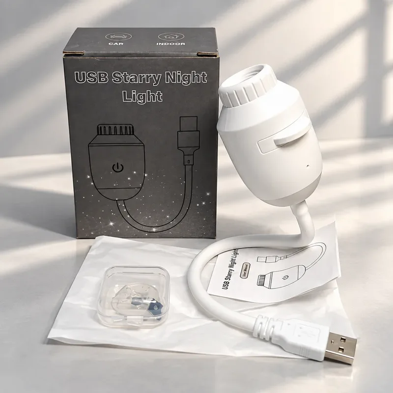 Usb Projector Starry Sky Night Light with night lamp