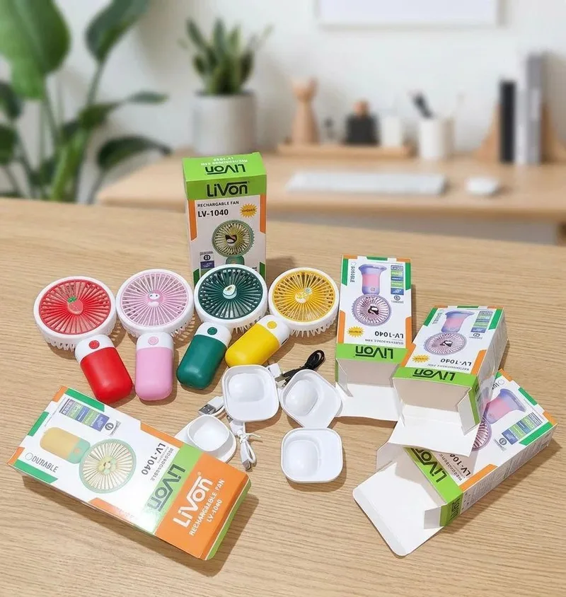 Mini Handy Fan Fruit
