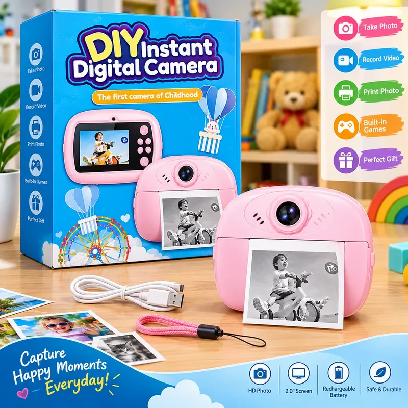 Diy Instant Digital Camera For Kids