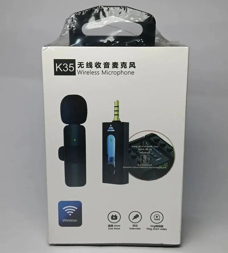 K35 Wireless Mic 2 in 1