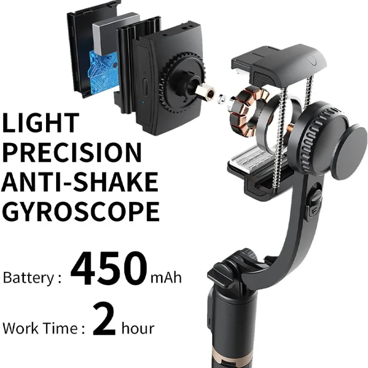 Q08 Mini Foldable Gimbal 360° Rotation