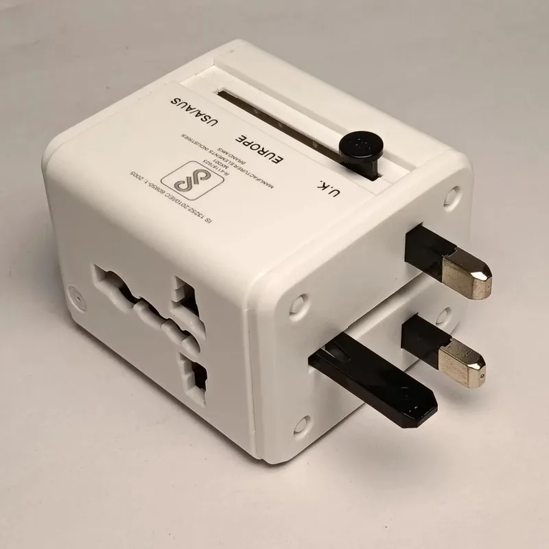 All In 1 Universal 2 Usb Travel Adaptor