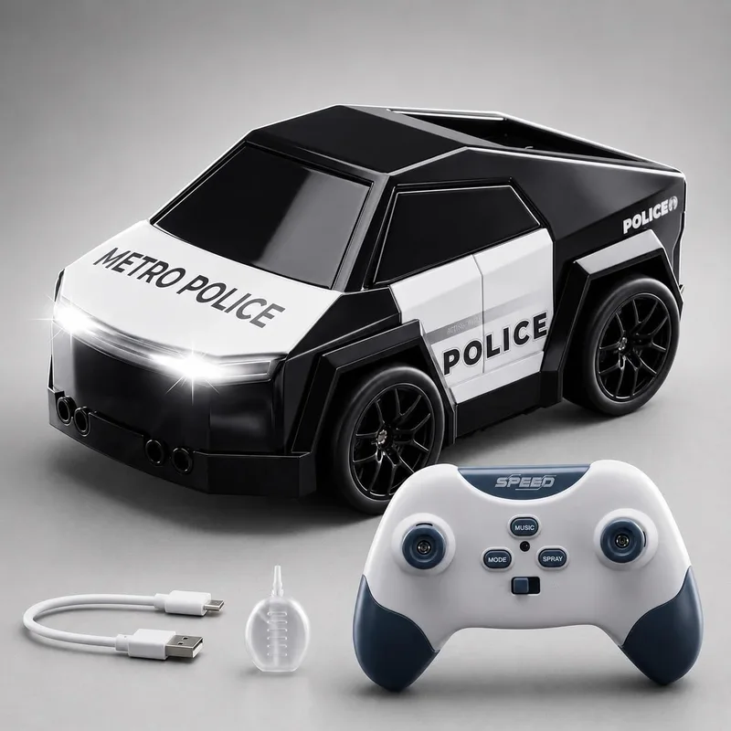 Mini Police Drift Car 3 Major Modes