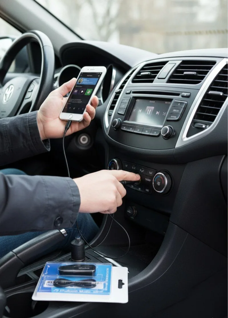 AUX CAR BLUETOOTH