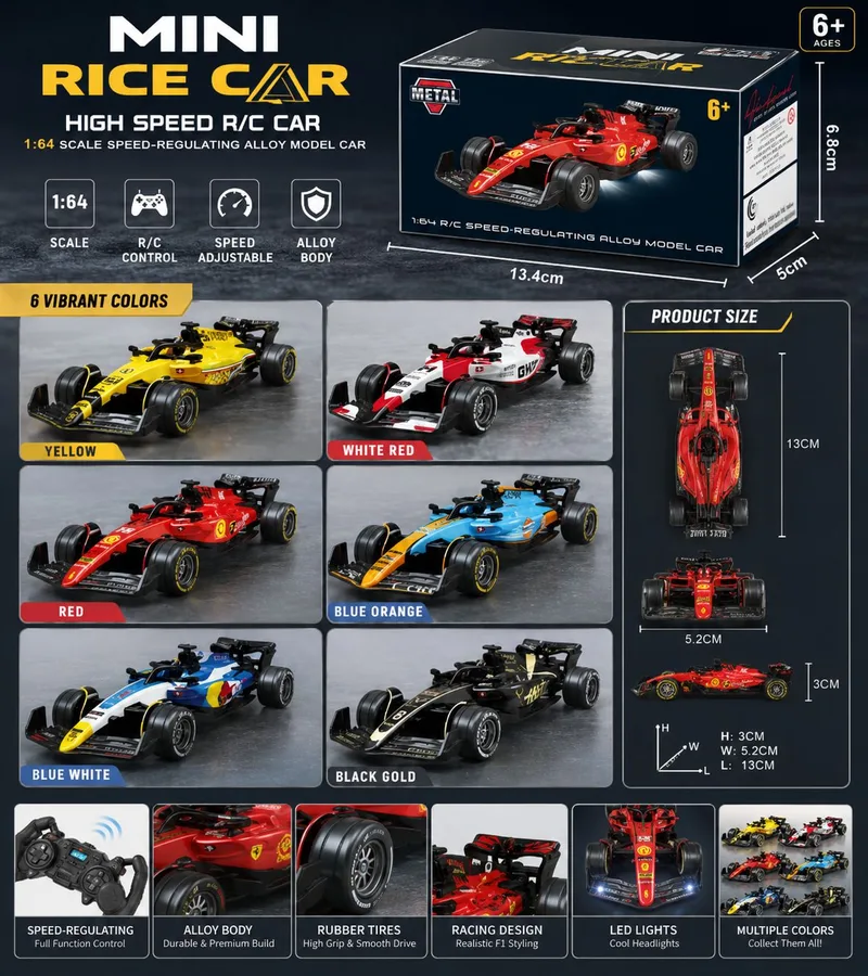 Smart Metalic Mini Drift Racing Car (Imported)