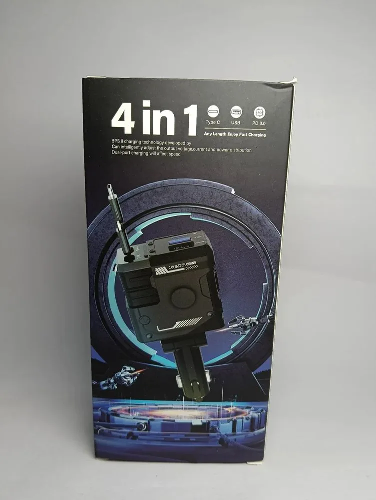4 In 1 Car Mobile Charger