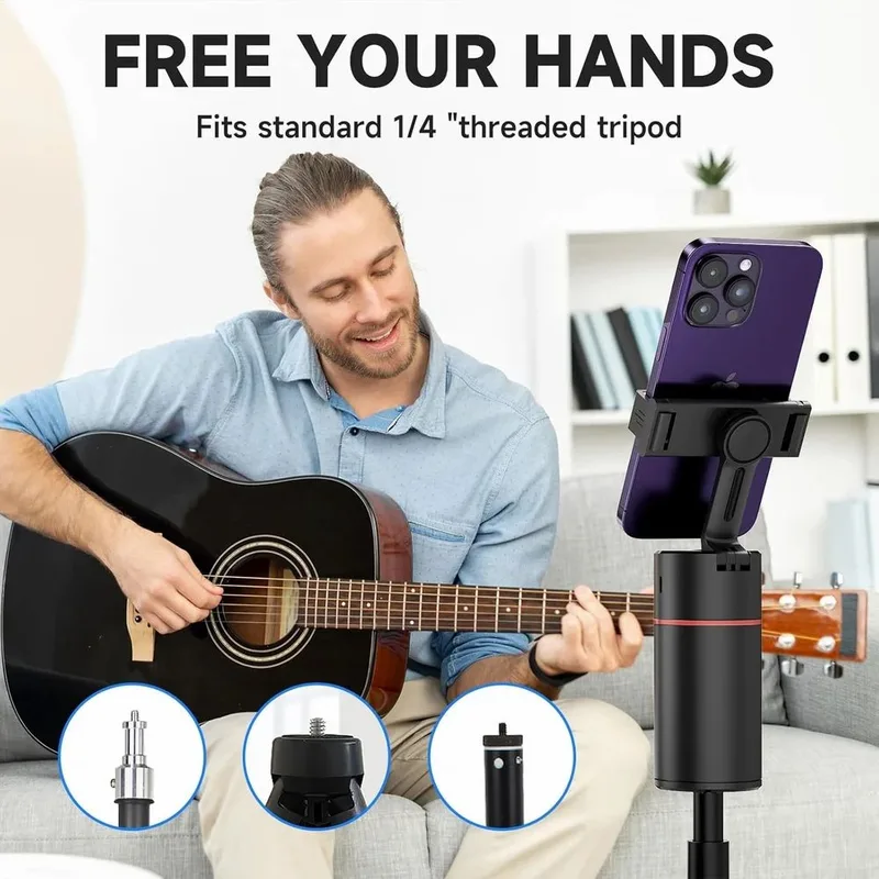 P02 Selfie Stick Tripod Desktop Gimbal