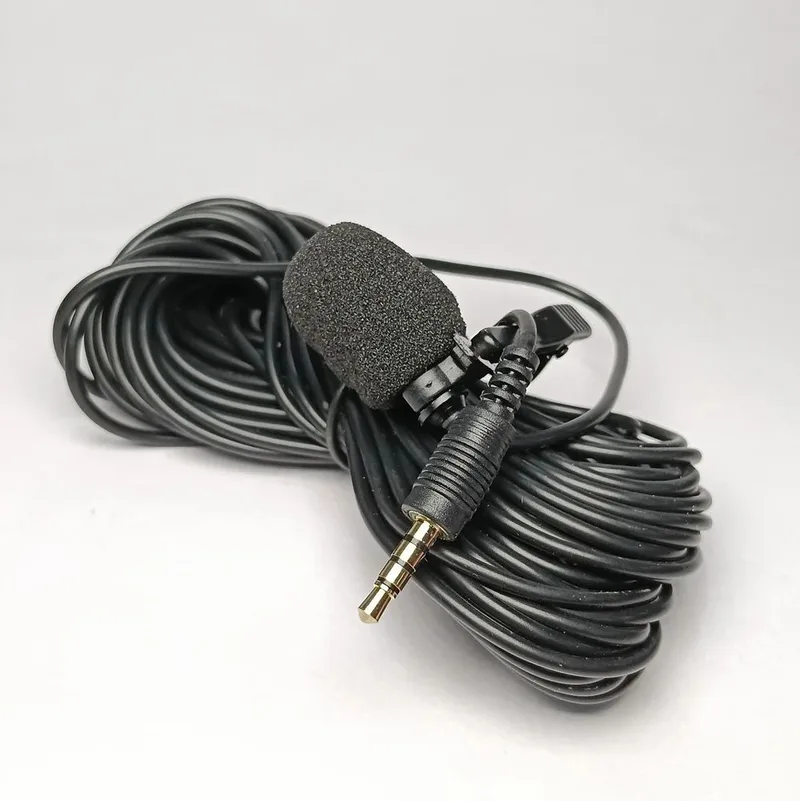 10 Meter Wired Collar Mic