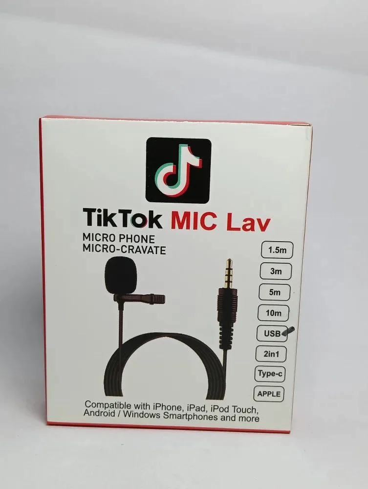 USB 1.5 Meter Wired Collar Mic