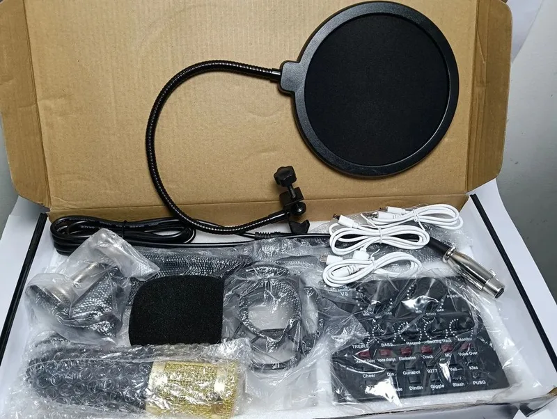 Professional Condenser Microphone with mixer