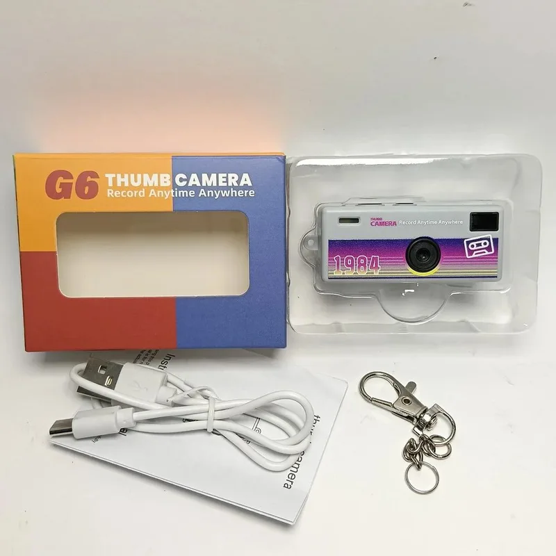 G6 Portable Mini Thumb Camera Recorder