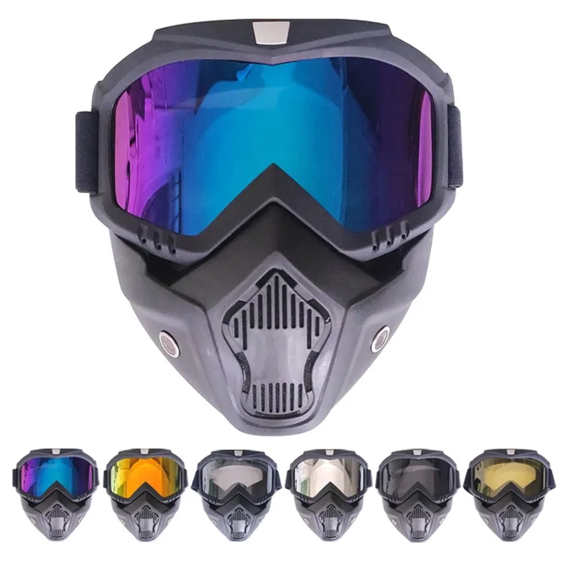 Bike Mask Goggle Glasse With UV Protective