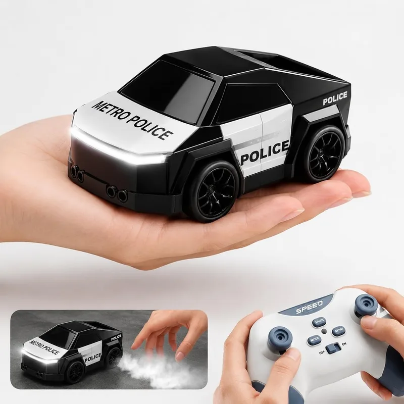 Mini Police Drift Car 3 Major Modes