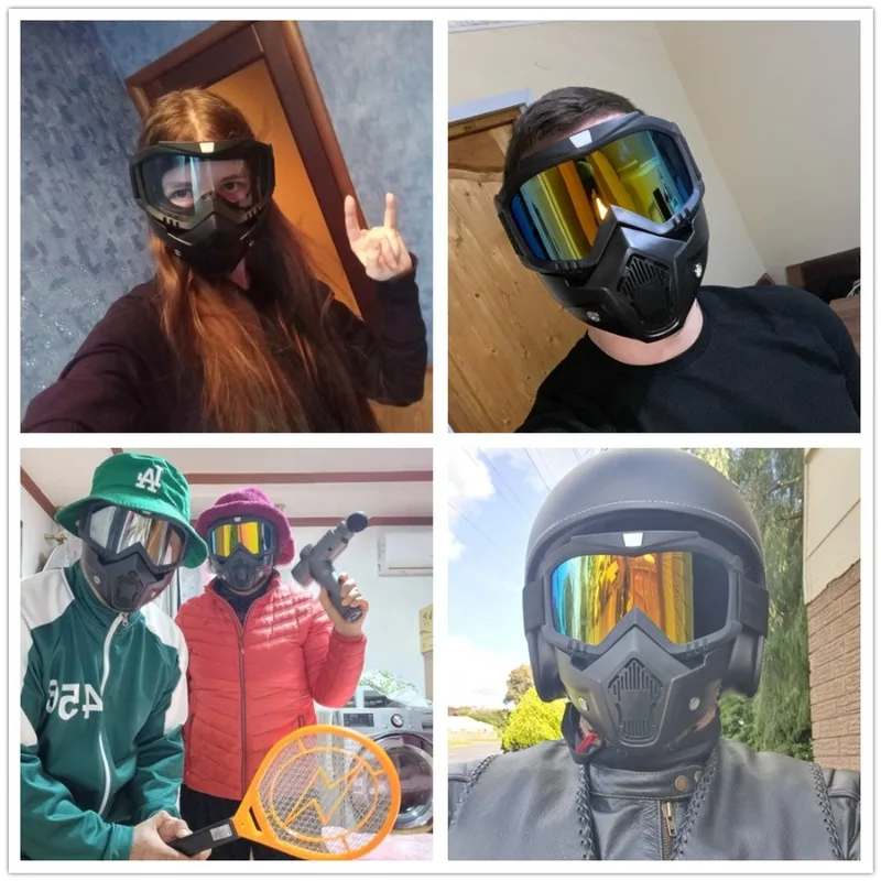 Bike Mask Goggle Glasse With UV Protective