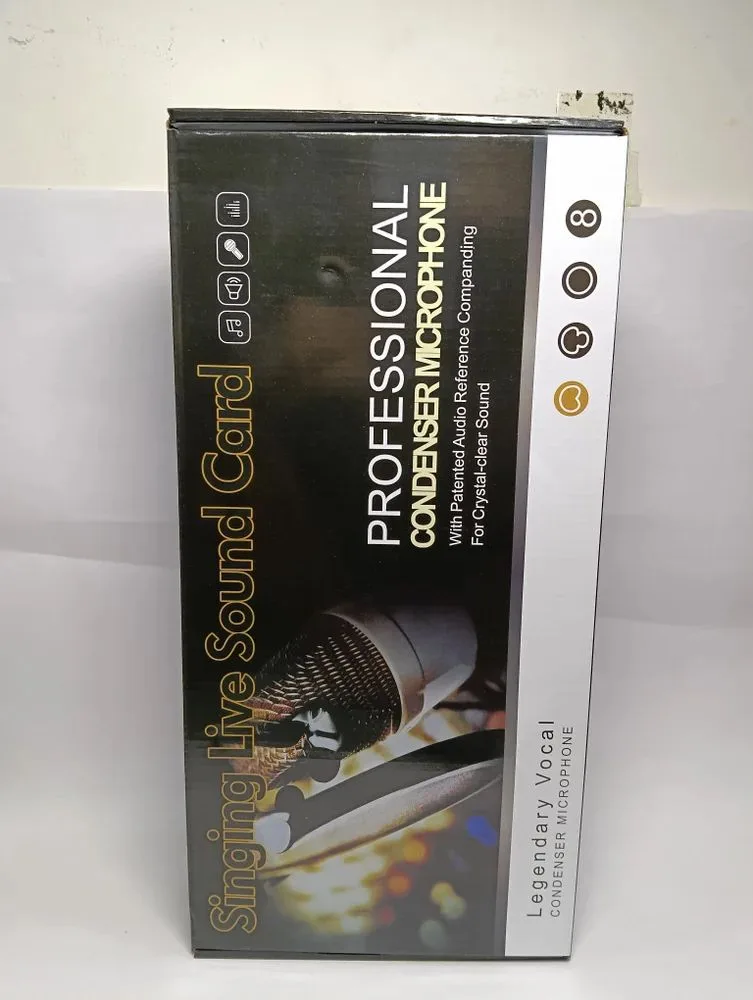 Professional Condenser Microphone with mixer