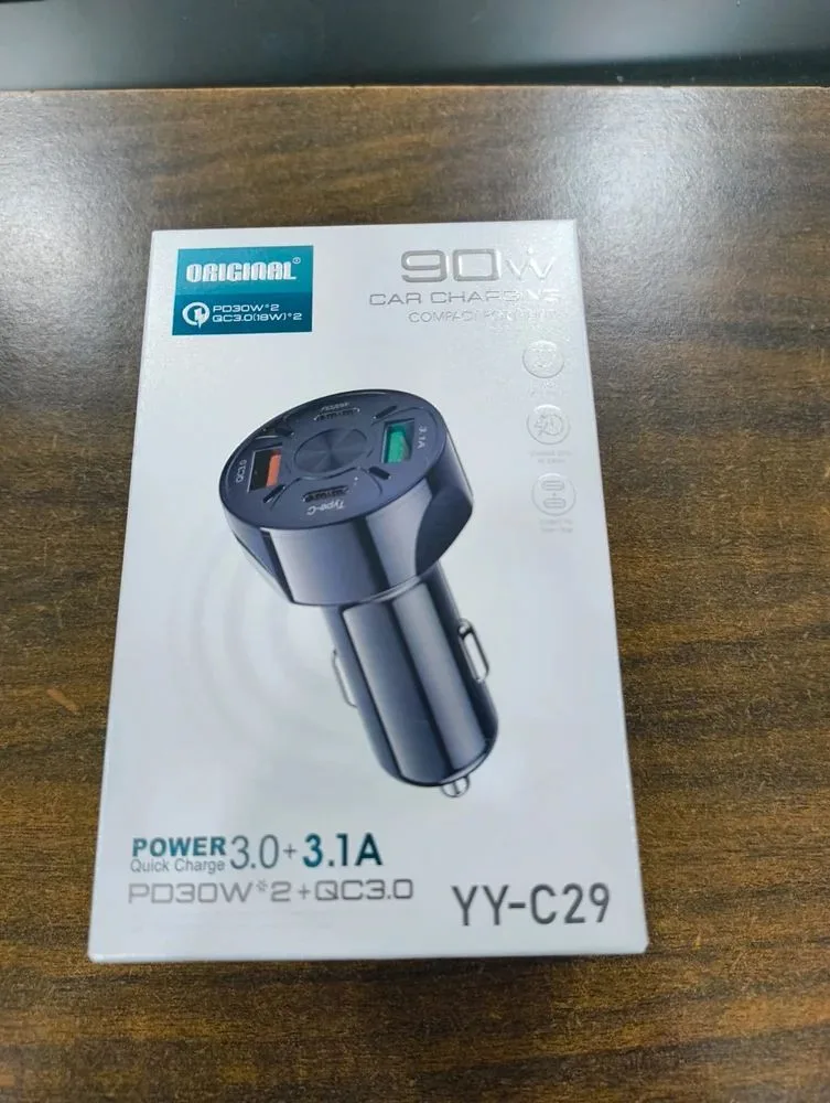 90W CAR CHARGER