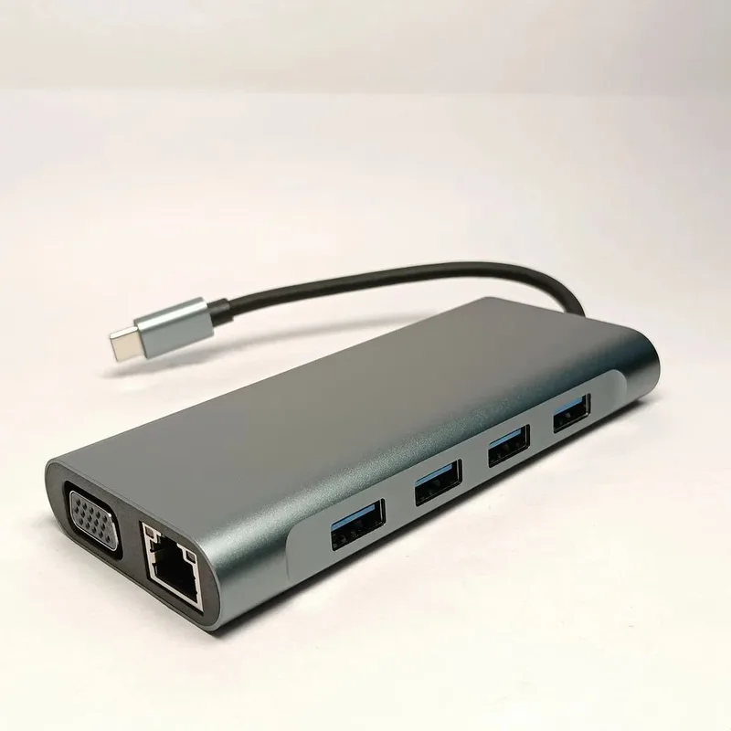 Type C to HDMI 11 in 1 Adapter