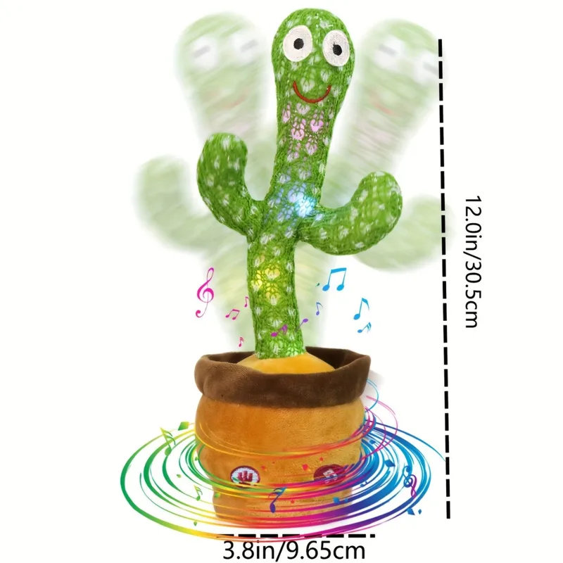 Cactus Voice Repeat Toy