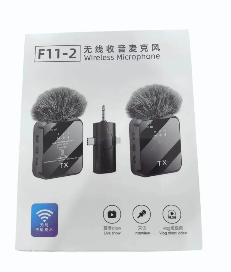 F11 2 Wireless Microphone