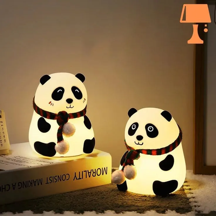 Silicon Panda Lamp (Imported)