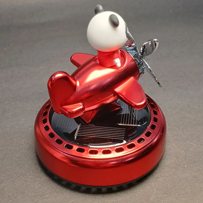 Panda Solar Car Air Freshener