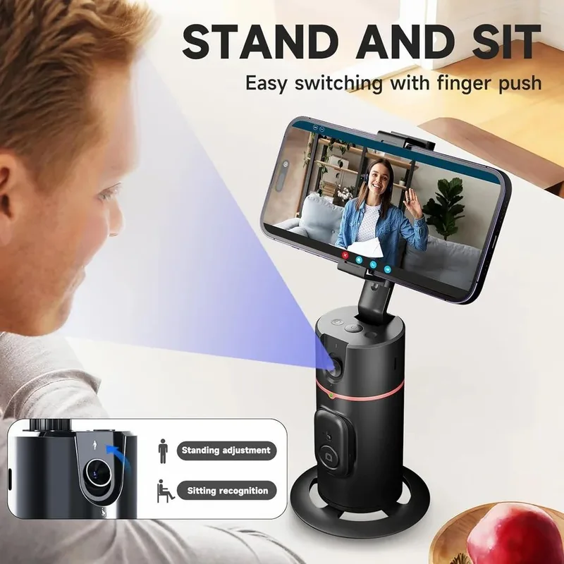 P02 Selfie Stick Tripod Desktop Gimbal