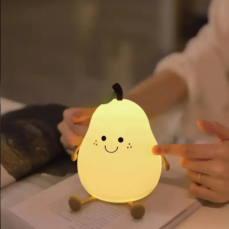 Pear Silicone Night Lamp
