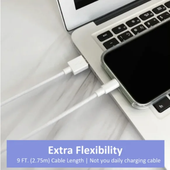 USB to Lightning Cable(Box Packaging)