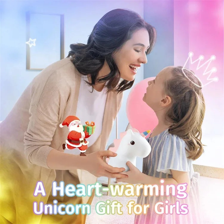 Silicone Unicorn Night Lamp