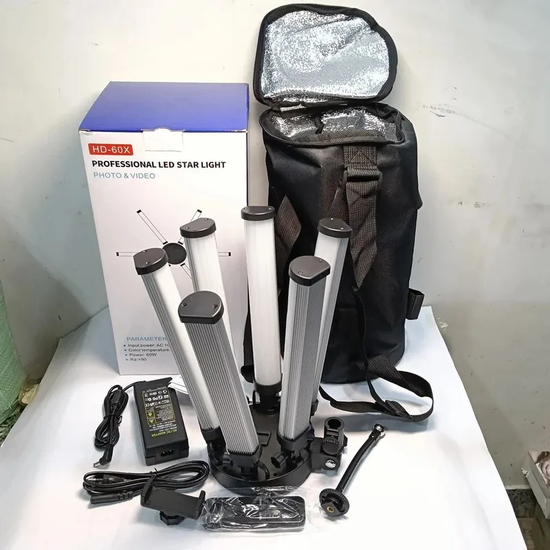 6 Arm Camera light
