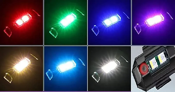 RGB LED DRONE STROBE LIGHTS