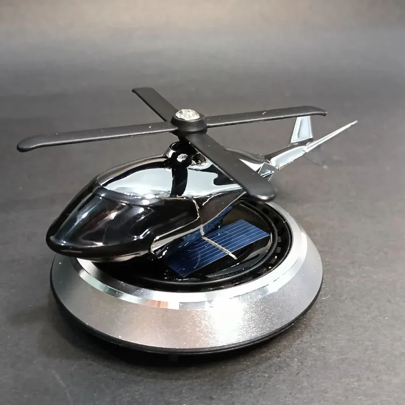 Metal Solar Helicopter Car Air Freshener