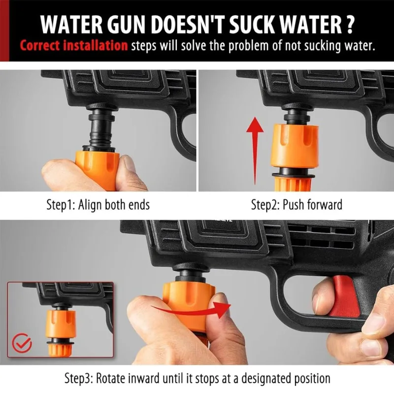 Car Washing Gun Big battery (5 cell)
