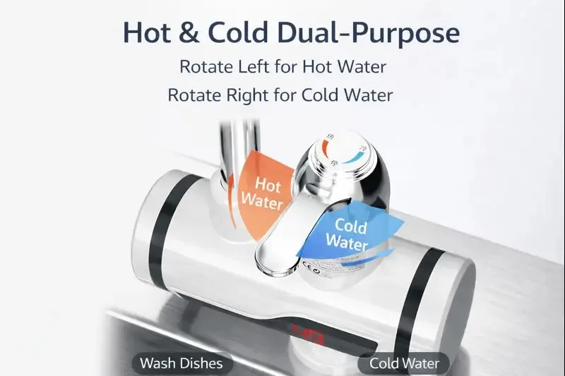 Instant Water Heating Faucet