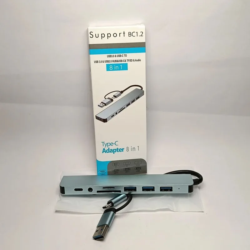 8 in 1 Type C LAN HUB