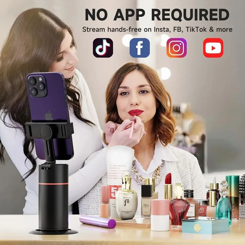P02 Selfie Stick Tripod Desktop Gimbal